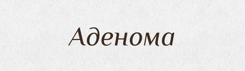 Аденома — Тлумачний словник української мови