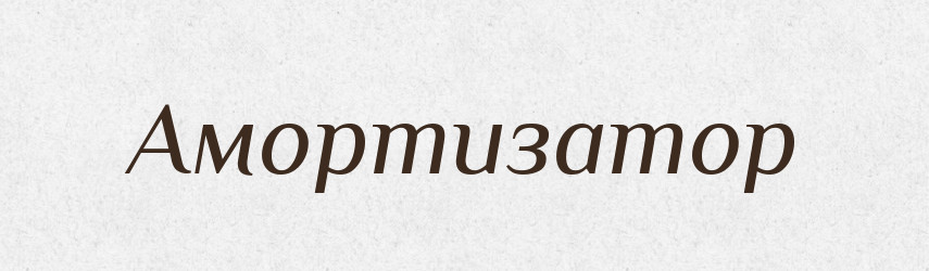 Амортизатор — Тлумачний словник української мови