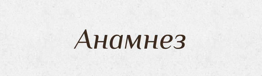 Анамнез — Тлумачний словник української мови