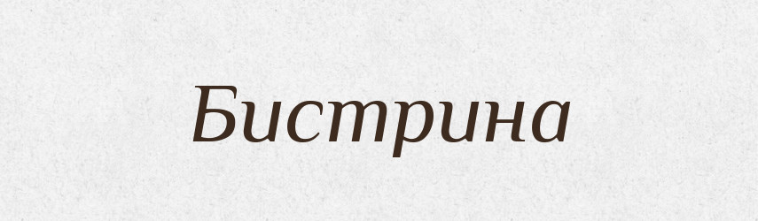 Бистрина — Тлумачний словник української мови