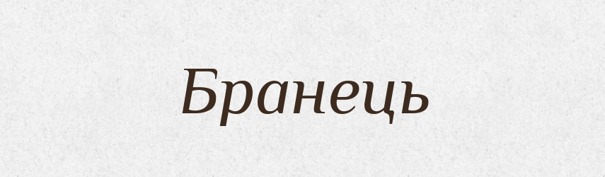 Бранець — Тлумачний словник української мови