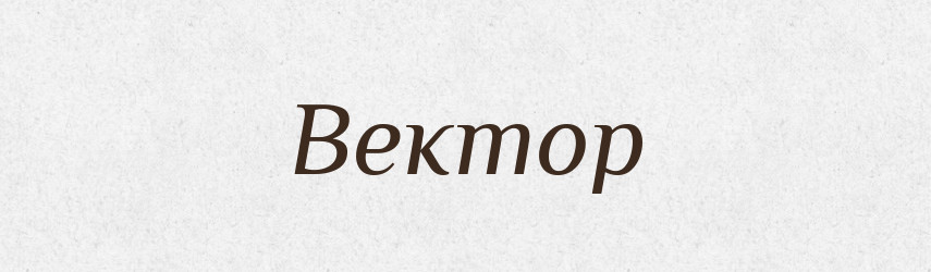 Вектор — Тлумачний словник української мови