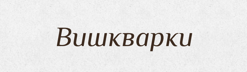 Вишкварки — Тлумачний словник української мови