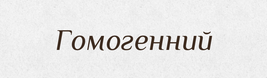 Гомогенний — Тлумачний словник української мови