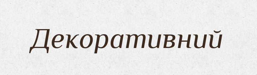 Декоративний — Тлумачний словник української мови