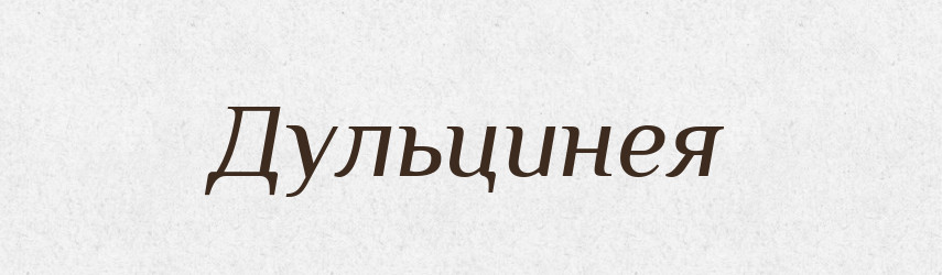 Дульцинея — Тлумачний словник української мови
