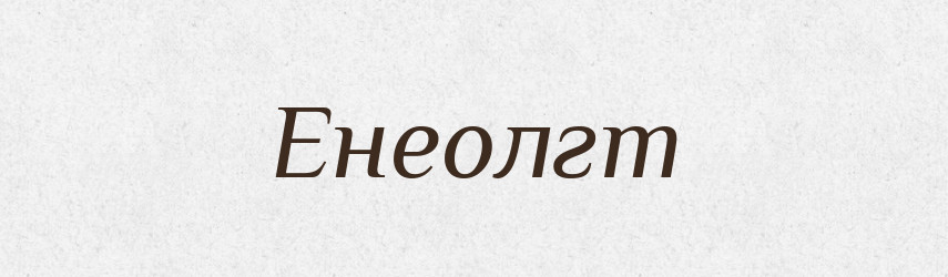 Енеолгт — Тлумачний словник української мови