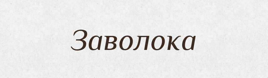Заволока — Тлумачний словник української мови