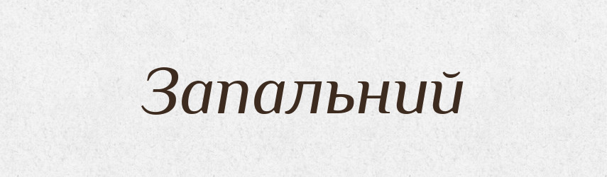 Запальний — Тлумачний словник української мови