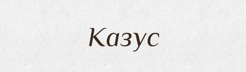 Казус — Тлумачний словник української мови