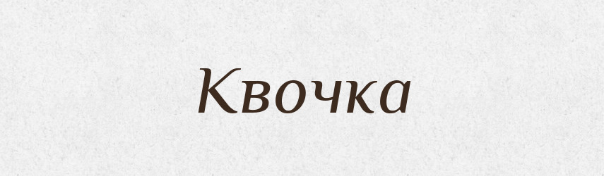 Квочка — Тлумачний словник української мови