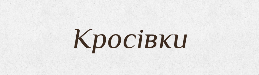 Кросівки — Тлумачний словник української мови