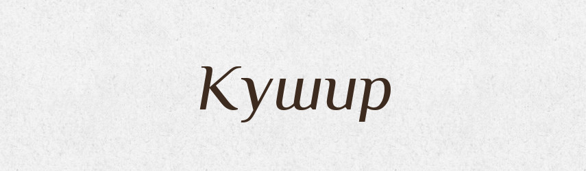 Кушир — Тлумачний словник української мови