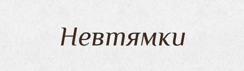 Невтямки — Тлумачний словник української мови