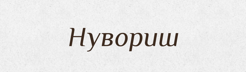 Нувориш — Тлумачний словник української мови