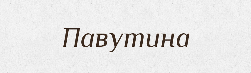 Павутина — Тлумачний словник української мови