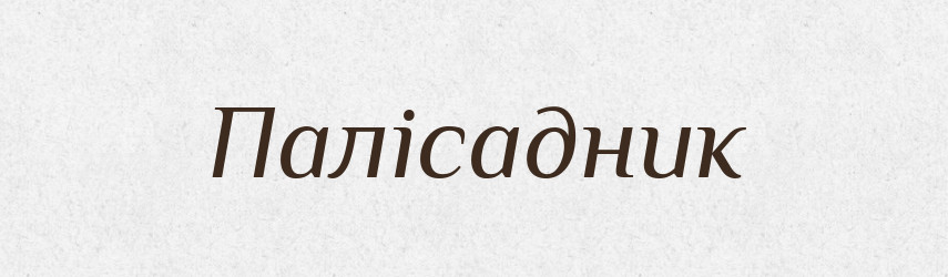 Палісадник — Тлумачний словник української мови
