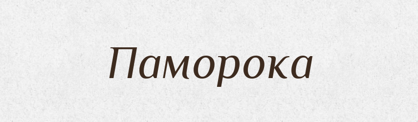 Паморока — Тлумачний словник української мови