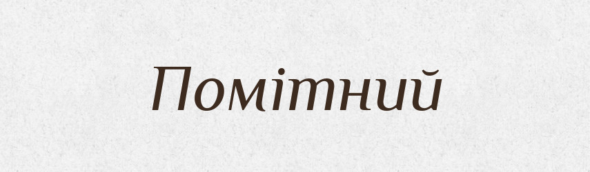 Помітний — Тлумачний словник української мови
