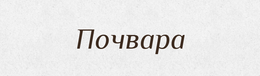 Почвара — Тлумачний словник української мови