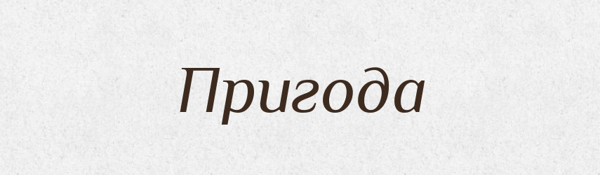 Пригода — Тлумачний словник української мови