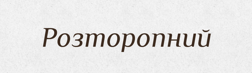 Розторопний — Тлумачний словник української мови