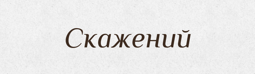 Скажений — Тлумачний словник української мови