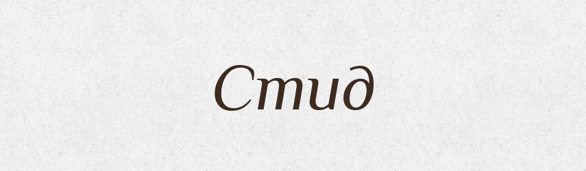 Стид — Тлумачний словник української мови