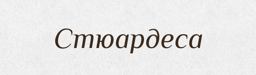 Стюардеса — Тлумачний словник української мови