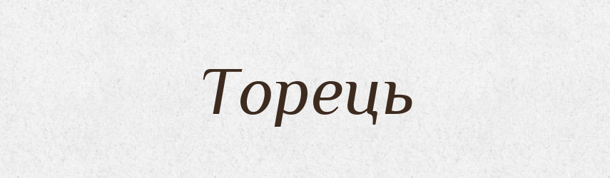 Торець — Тлумачний словник української мови