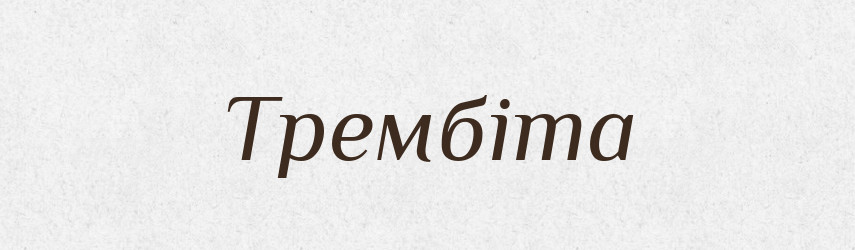 Трембіта — Тлумачний словник української мови
