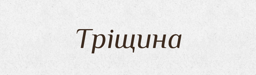 Тріщина — Тлумачний словник української мови